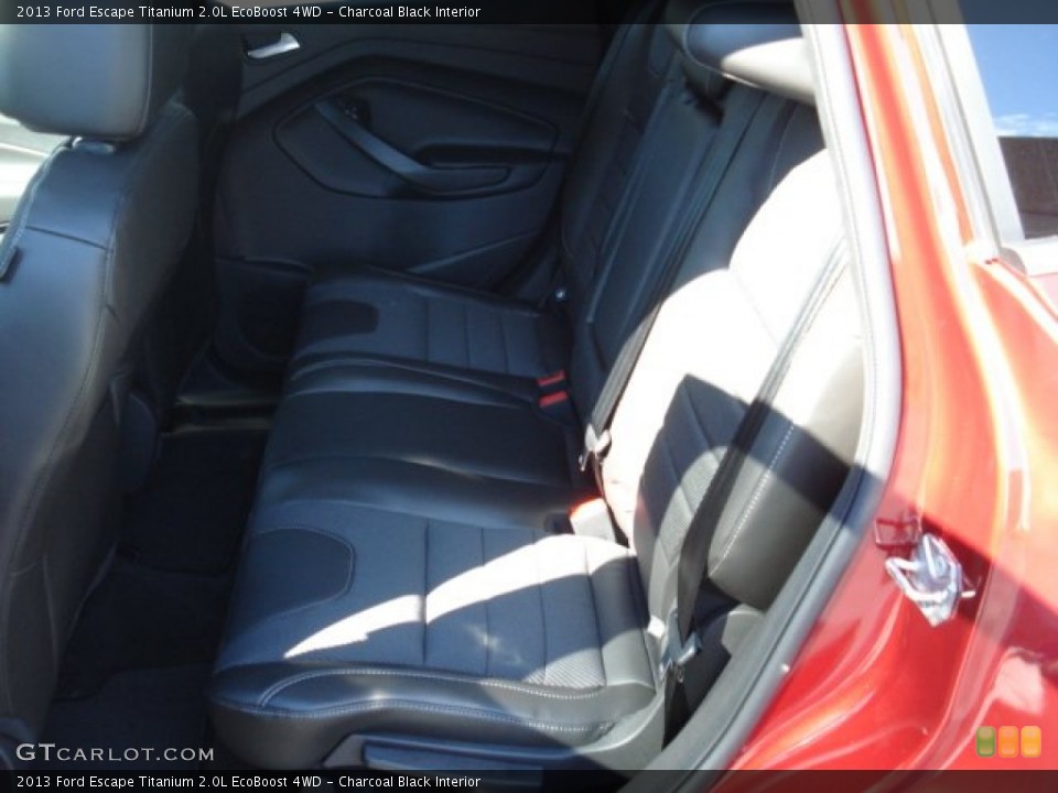 Charcoal Black Interior Rear Seat for the 2013 Ford Escape Titanium 2.0L EcoBoost 4WD #69146447