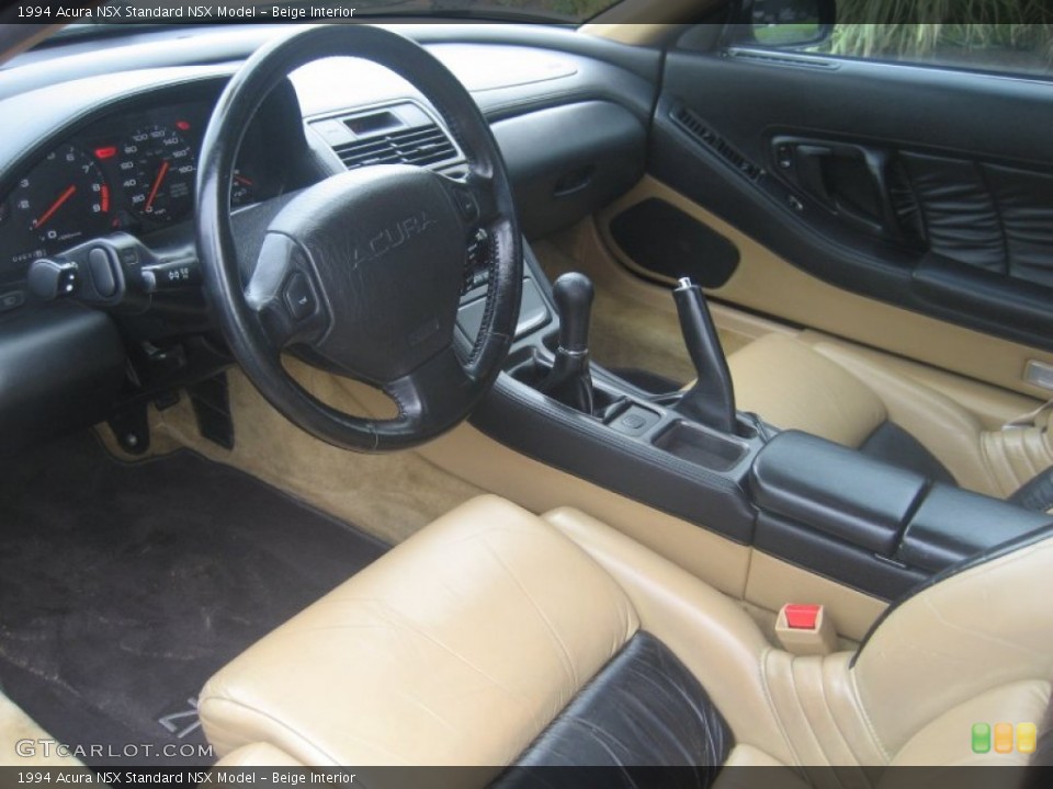 Beige Interior Prime Interior for the 1994 Acura NSX  #69146633