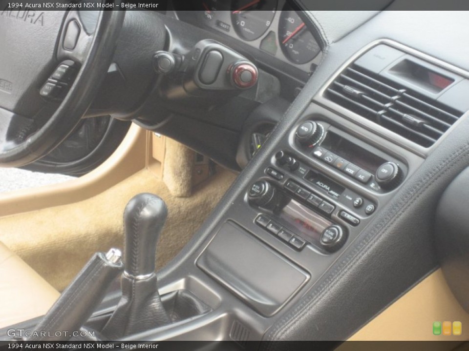 Beige Interior Controls for the 1994 Acura NSX  #69146675