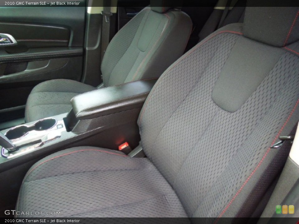 Jet Black Interior Front Seat for the 2010 GMC Terrain SLE #69151747
