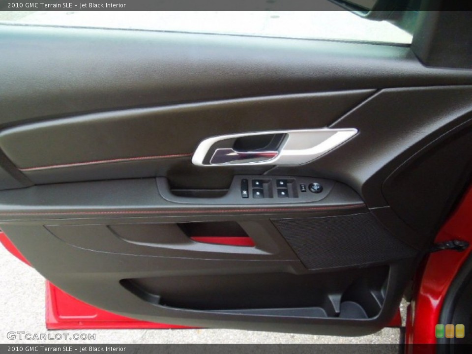 Jet Black Interior Door Panel for the 2010 GMC Terrain SLE #69151753