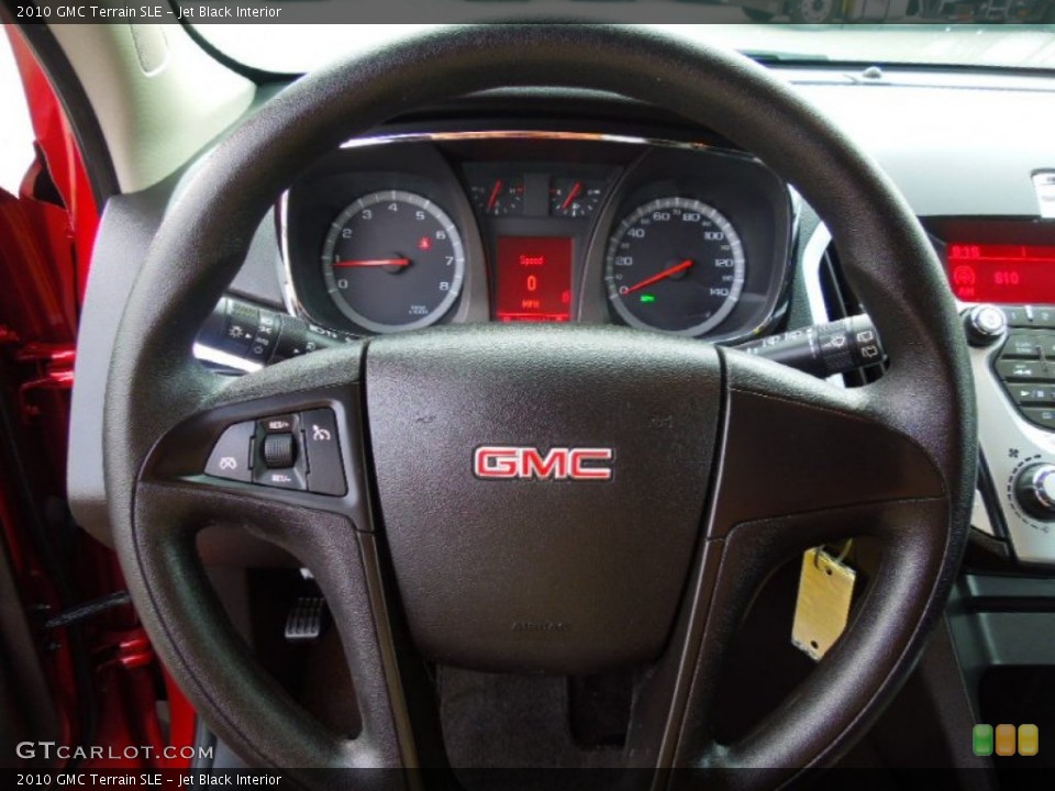 Jet Black Interior Steering Wheel for the 2010 GMC Terrain SLE #69151779