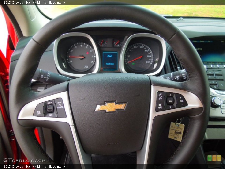 Jet Black Interior Steering Wheel for the 2013 Chevrolet Equinox LT #69153010