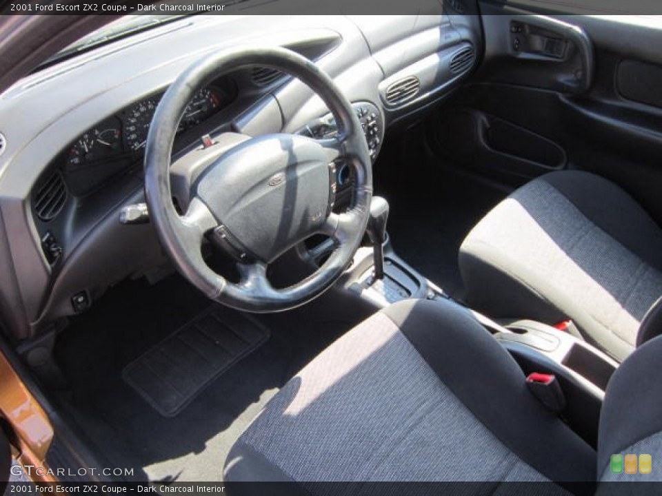Dark Charcoal Interior Prime Interior for the 2001 Ford Escort ZX2 Coupe #69153100