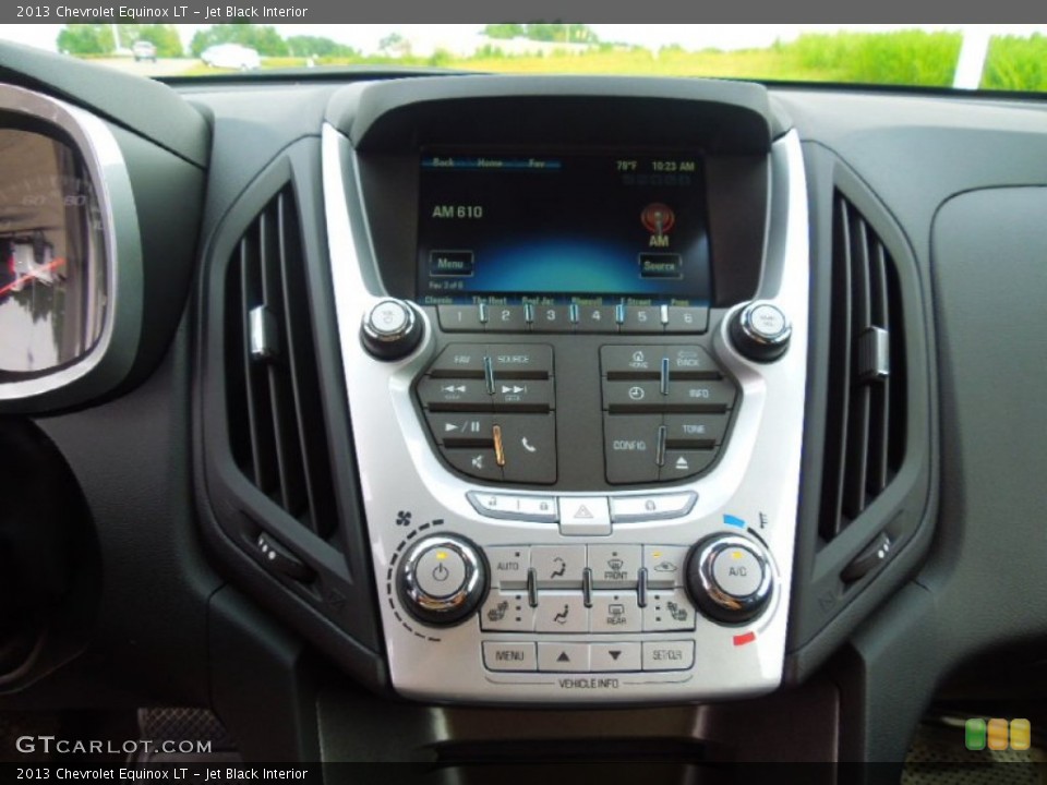 Jet Black Interior Controls for the 2013 Chevrolet Equinox LT #69153253