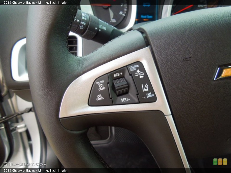 Jet Black Interior Controls for the 2013 Chevrolet Equinox LT #69153280