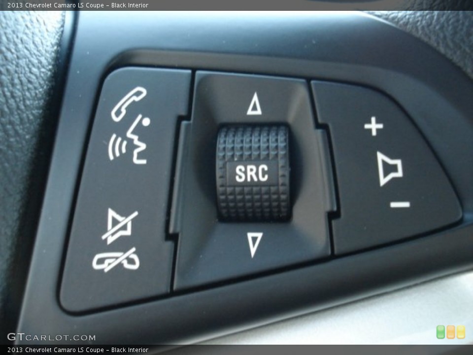 Black Interior Controls for the 2013 Chevrolet Camaro LS Coupe #69154243