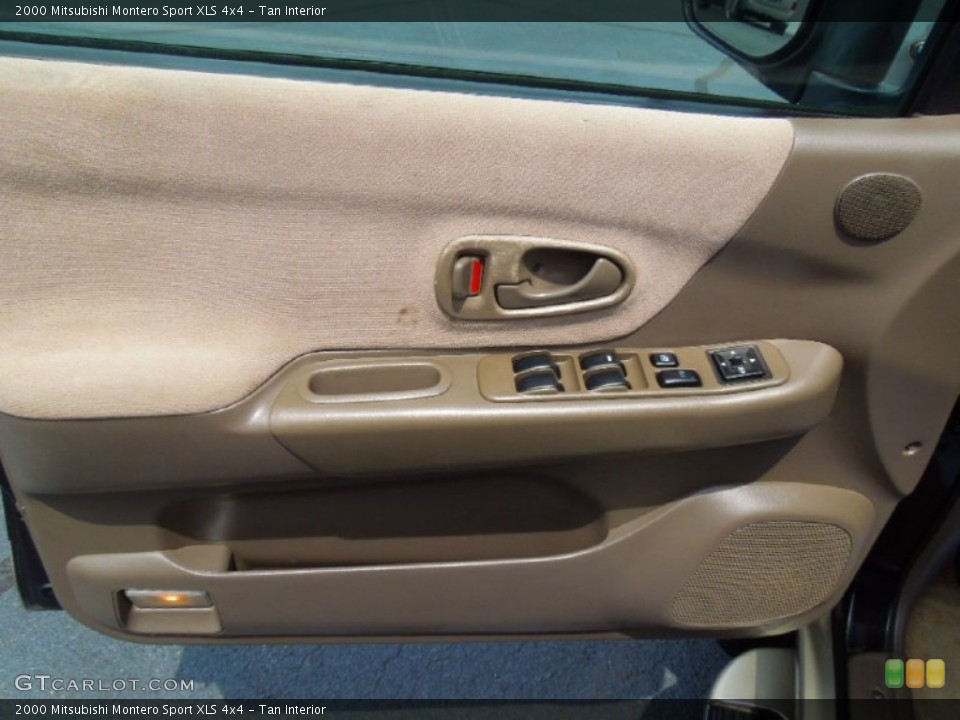Tan Interior Door Panel for the 2000 Mitsubishi Montero Sport XLS 4x4 #69155149