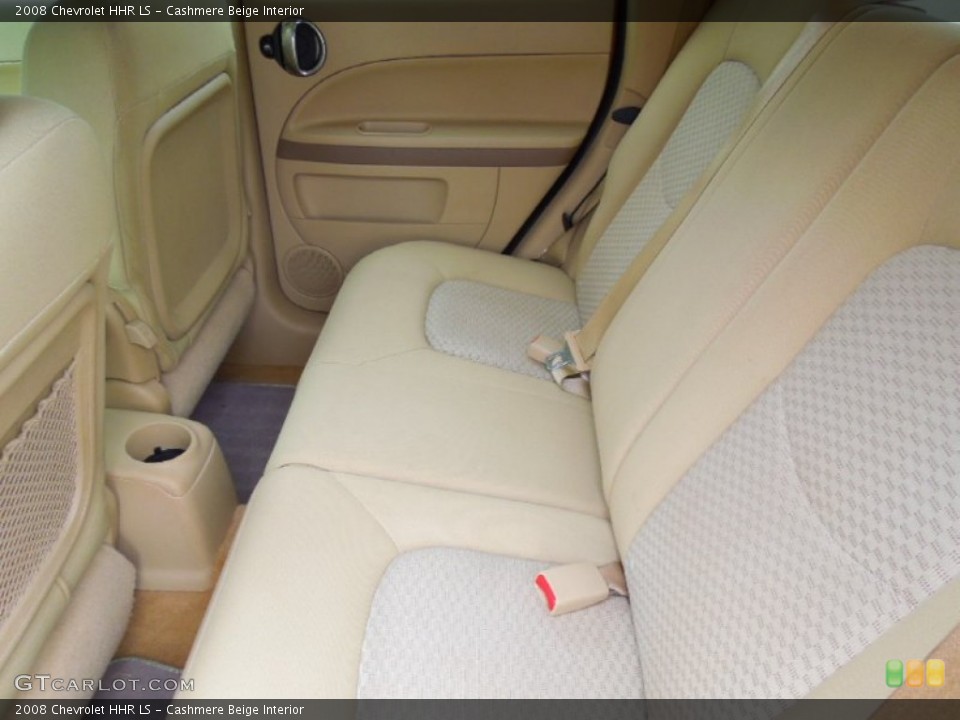 Cashmere Beige Interior Rear Seat for the 2008 Chevrolet HHR LS #69155944
