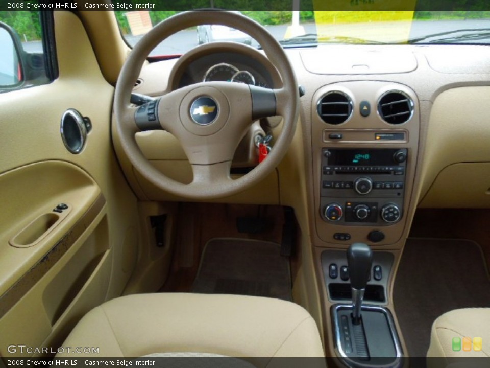 Cashmere Beige Interior Dashboard for the 2008 Chevrolet HHR LS #69155953