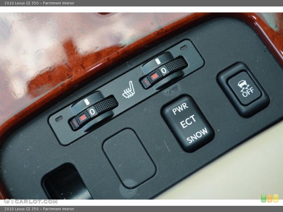 Parchment Interior Controls for the 2010 Lexus GS 350 #69157006