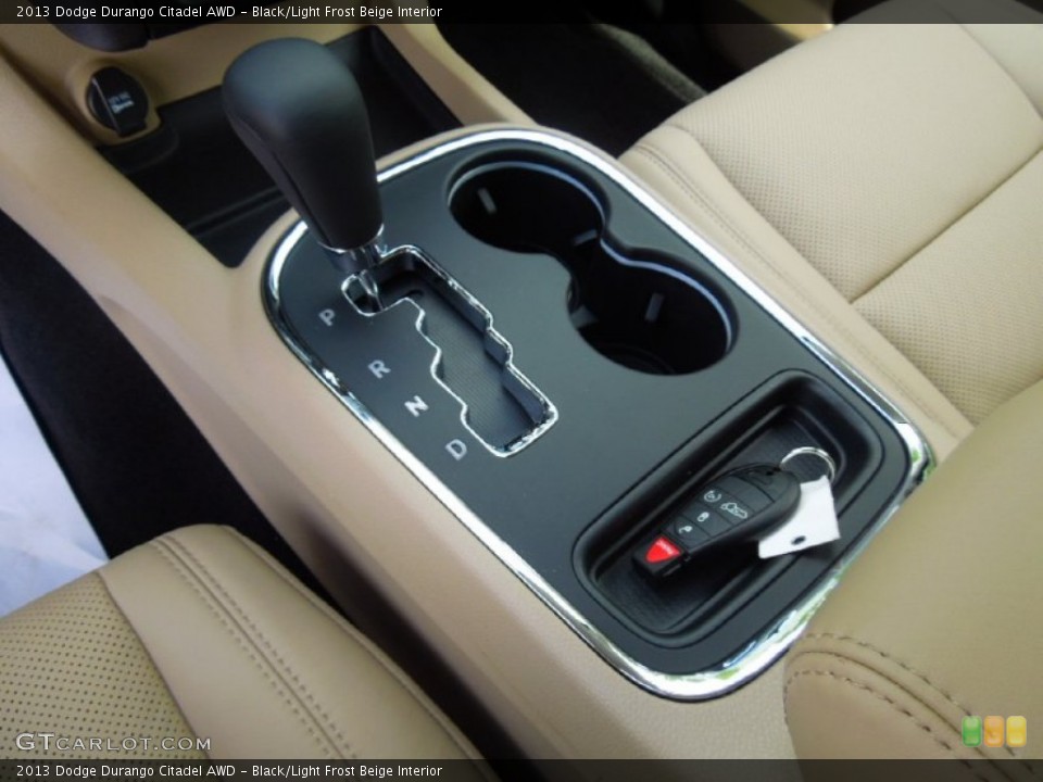 Black/Light Frost Beige Interior Transmission for the 2013 Dodge Durango Citadel AWD #69157438