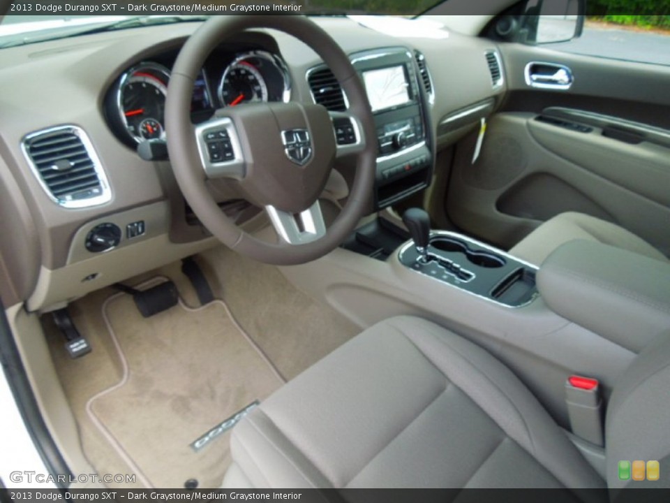 Dark Graystone/Medium Graystone Interior Prime Interior for the 2013 Dodge Durango SXT #69157825