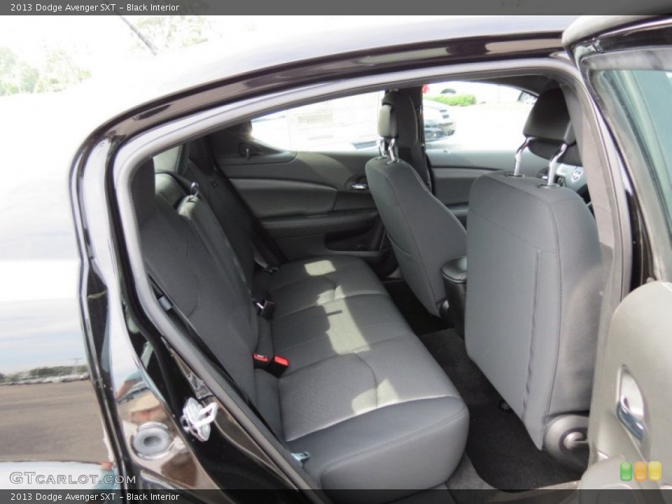 Black Interior Rear Seat for the 2013 Dodge Avenger SXT #69160141