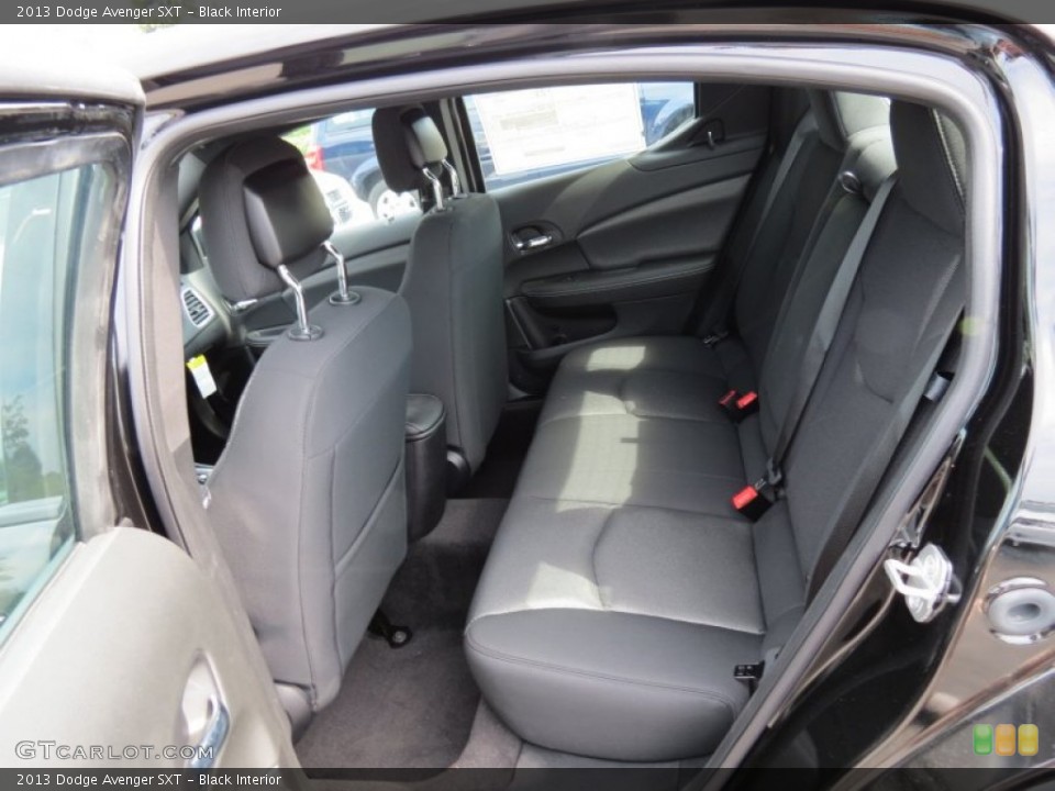 Black Interior Rear Seat for the 2013 Dodge Avenger SXT #69160360