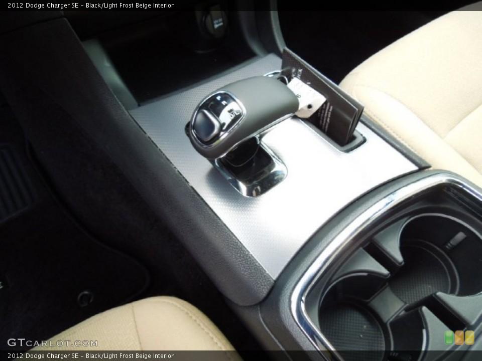 Black/Light Frost Beige Interior Transmission for the 2012 Dodge Charger SE #69160747