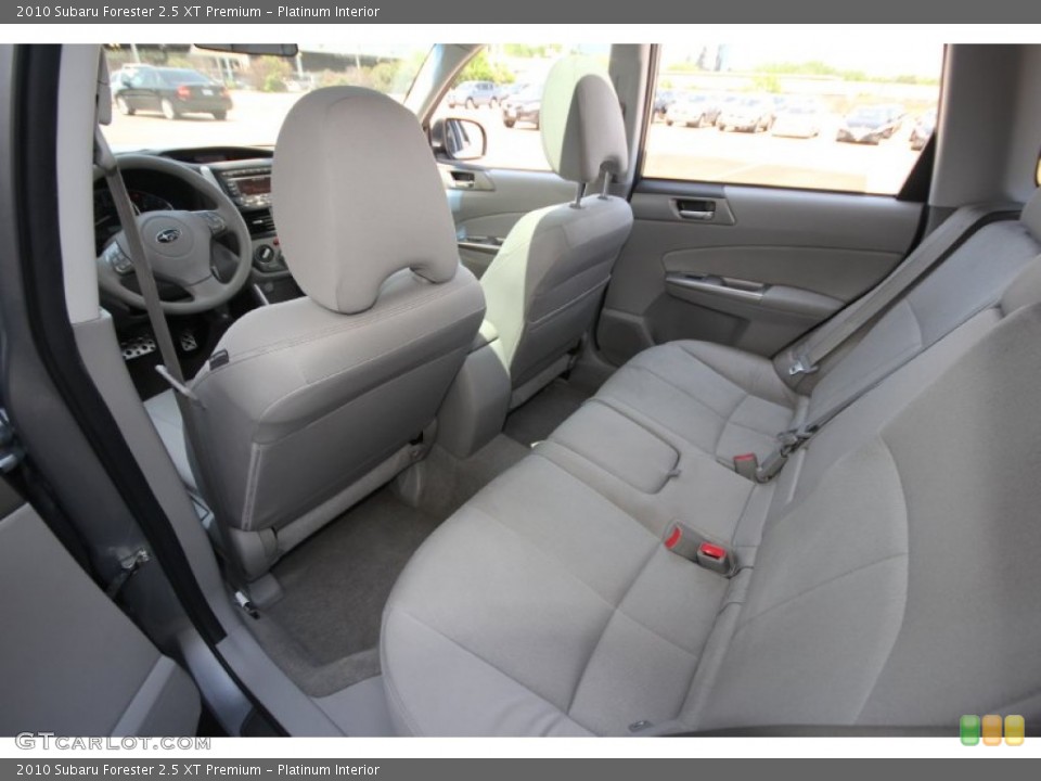 Platinum Interior Rear Seat for the 2010 Subaru Forester 2.5 XT Premium #69161897