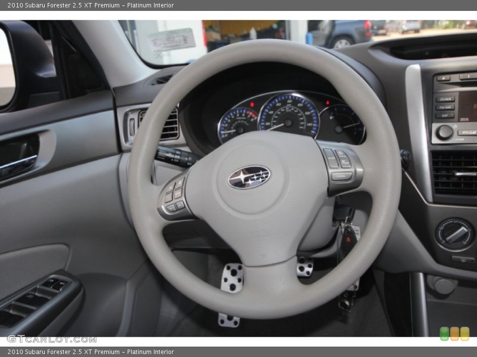 Platinum Interior Steering Wheel for the 2010 Subaru Forester 2.5 XT Premium #69161925
