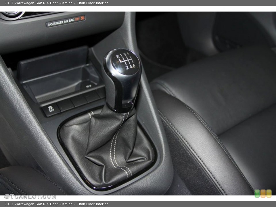 Titan Black Interior Transmission for the 2013 Volkswagen Golf R 4 Door 4Motion #69164917