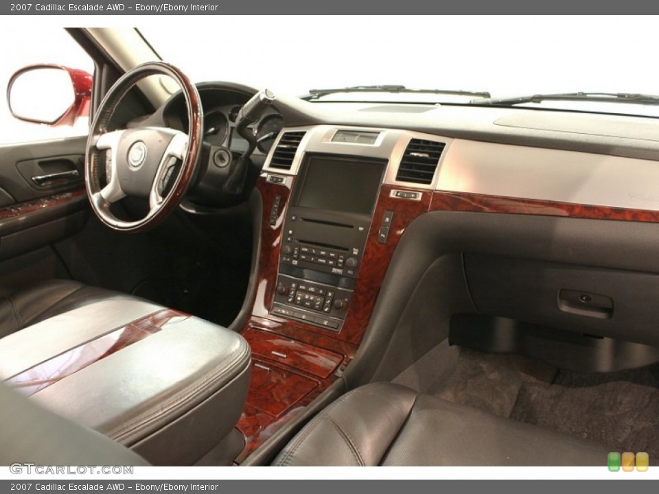 Ebony/Ebony Interior Dashboard for the 2007 Cadillac Escalade AWD #69166716