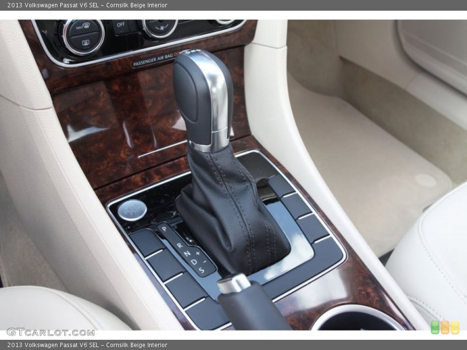 Cornsilk Beige Interior Transmission for the 2013 Volkswagen Passat V6 SEL #69167098