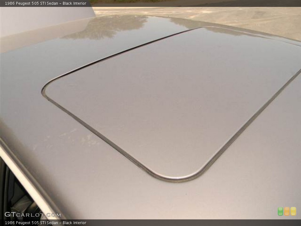 Black Interior Sunroof for the 1986 Peugeot 505 STI Sedan #69168847