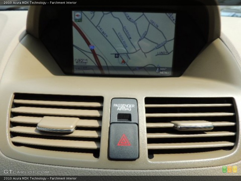 Parchment Interior Navigation for the 2010 Acura MDX Technology #69172432