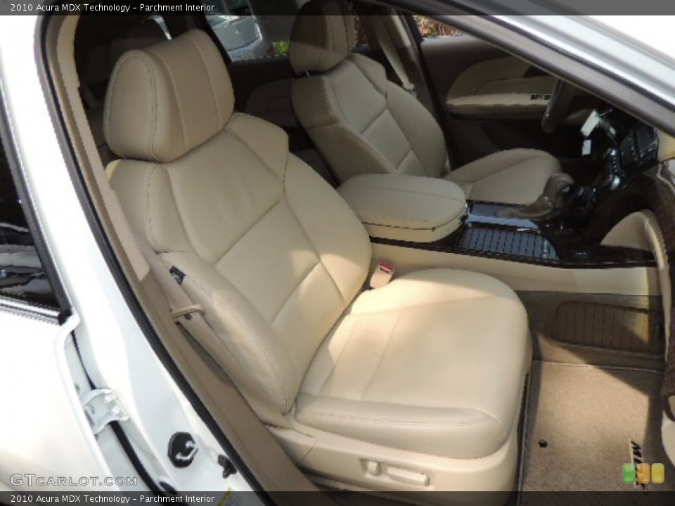 Parchment Interior Front Seat for the 2010 Acura MDX Technology #69172516