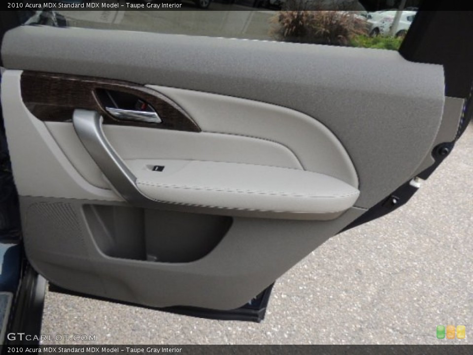 Taupe Gray Interior Door Panel for the 2010 Acura MDX  #69172804