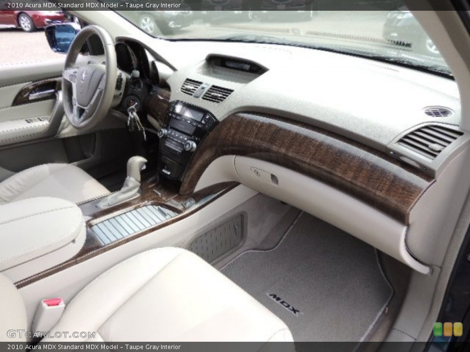 Taupe Gray Interior Dashboard for the 2010 Acura MDX  #69172831