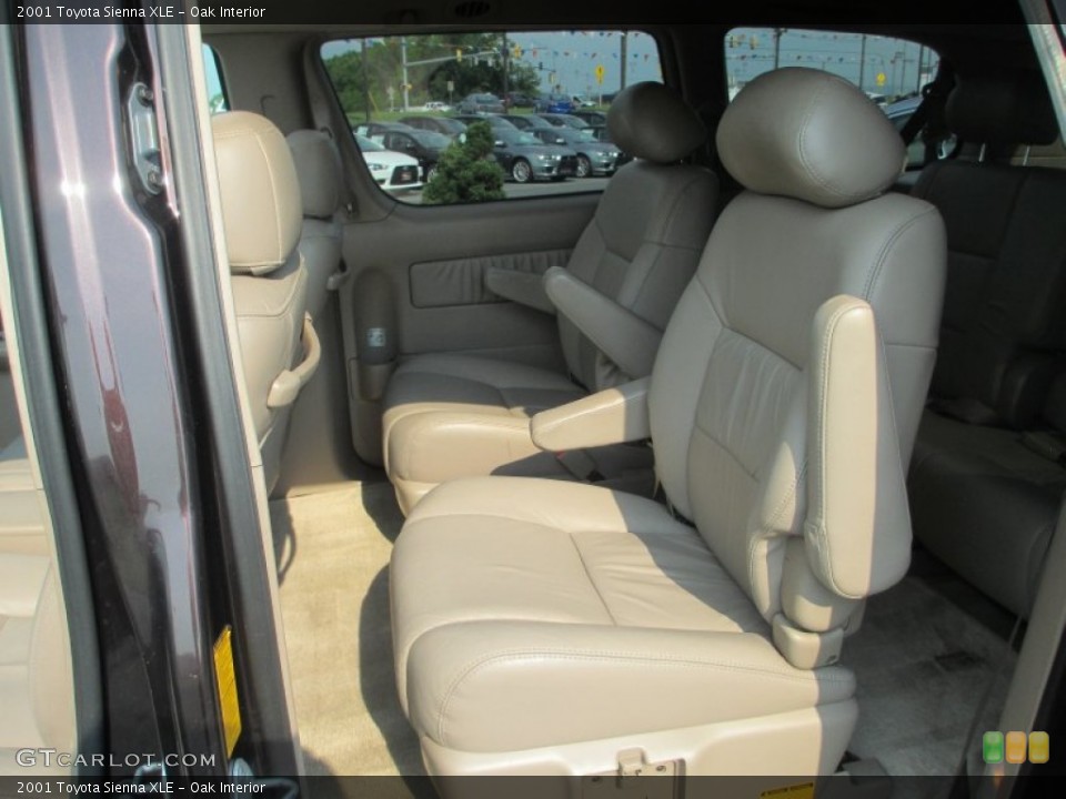 Oak Interior Rear Seat for the 2001 Toyota Sienna XLE #69173578