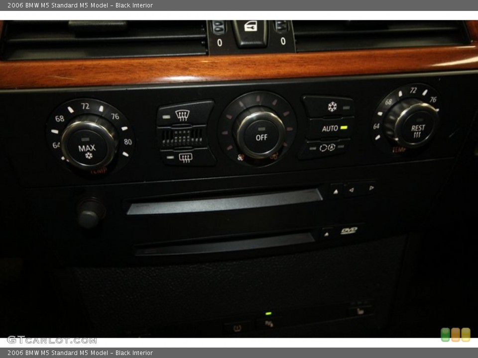 Black Interior Controls for the 2006 BMW M5  #69174583