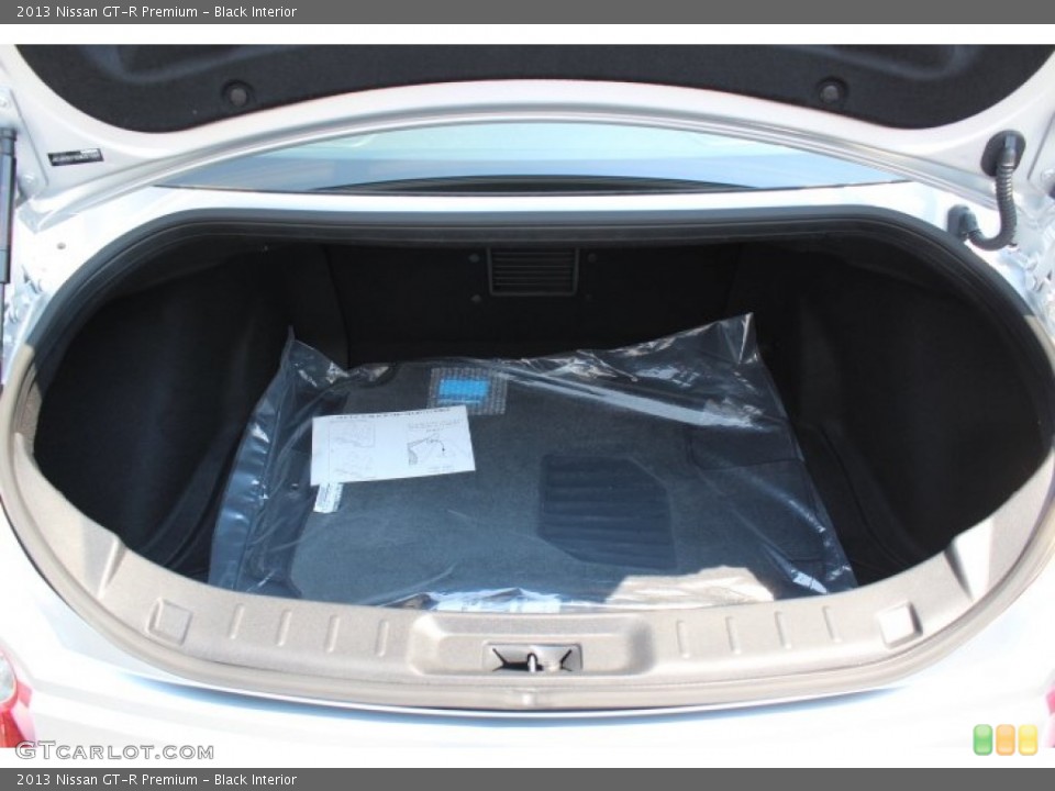 Black Interior Trunk for the 2013 Nissan GT-R Premium #69174655