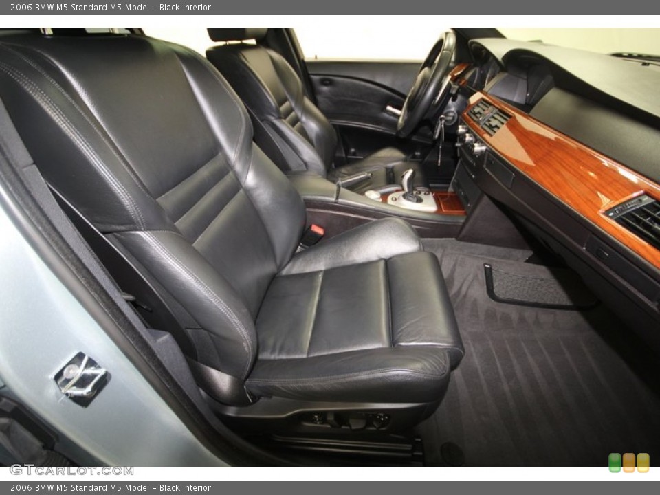 Black Interior Front Seat for the 2006 BMW M5  #69174766