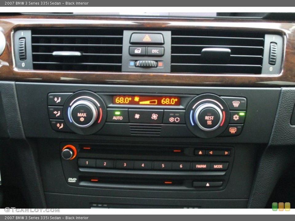 Black Interior Controls for the 2007 BMW 3 Series 335i Sedan #69174817