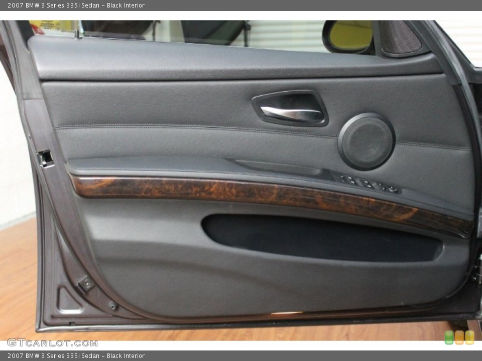 Black Interior Door Panel for the 2007 BMW 3 Series 335i Sedan #69174889