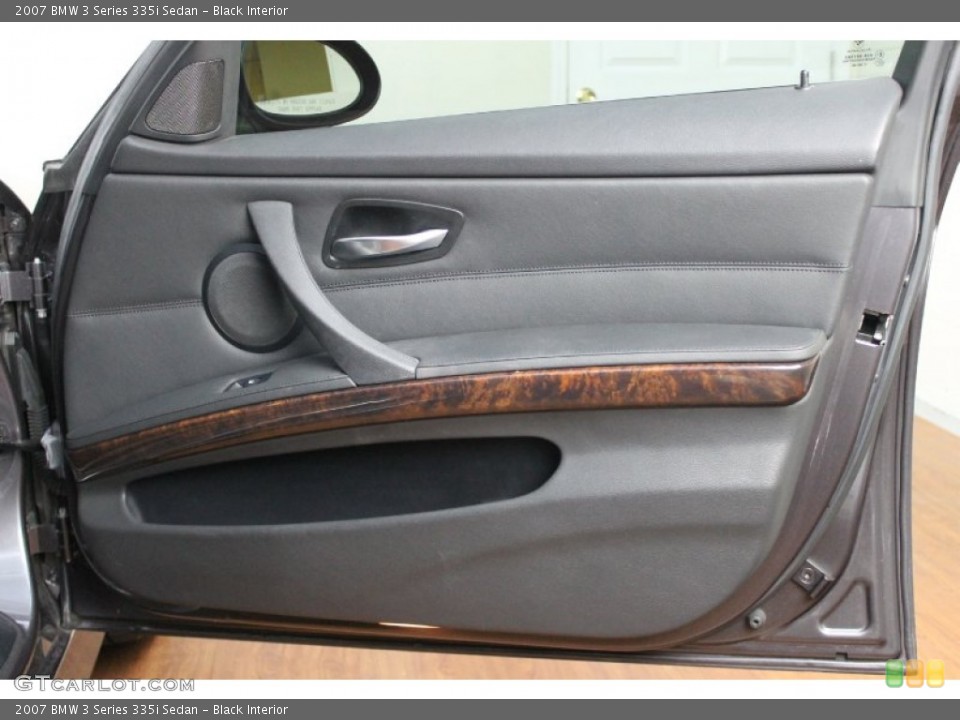 Black Interior Door Panel for the 2007 BMW 3 Series 335i Sedan #69174898