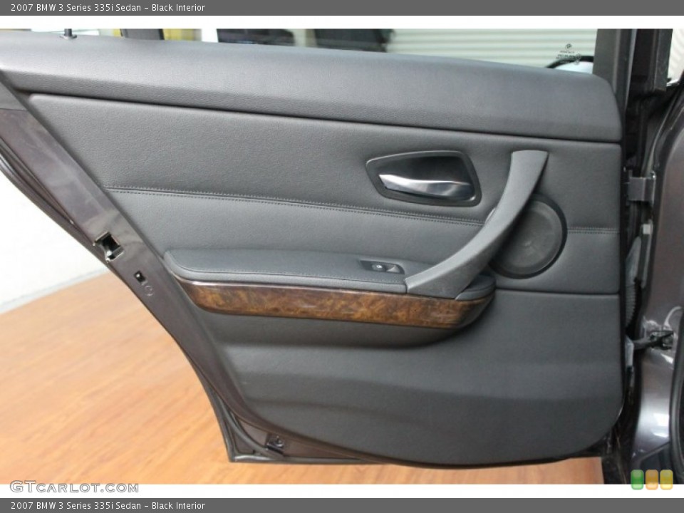 Black Interior Door Panel for the 2007 BMW 3 Series 335i Sedan #69174904