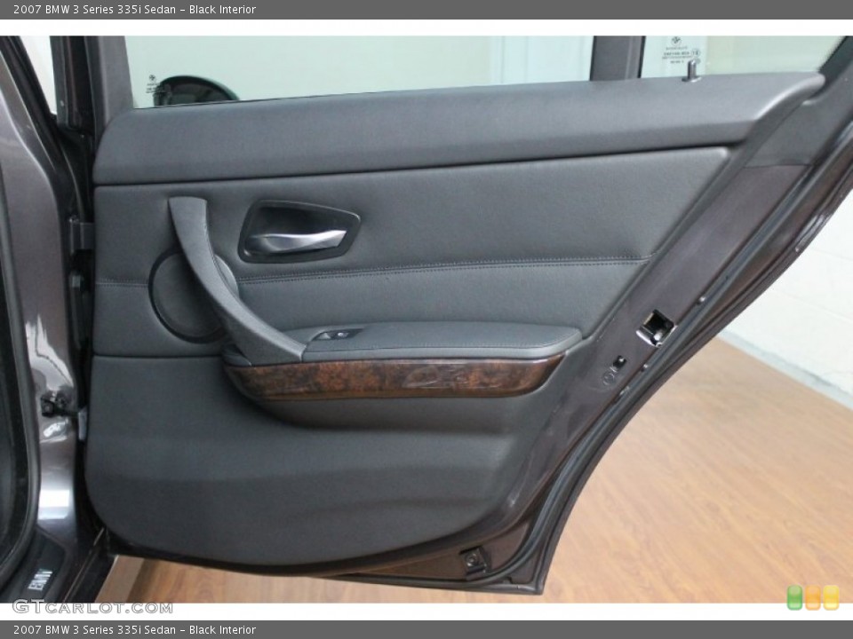 Black Interior Door Panel for the 2007 BMW 3 Series 335i Sedan #69174913