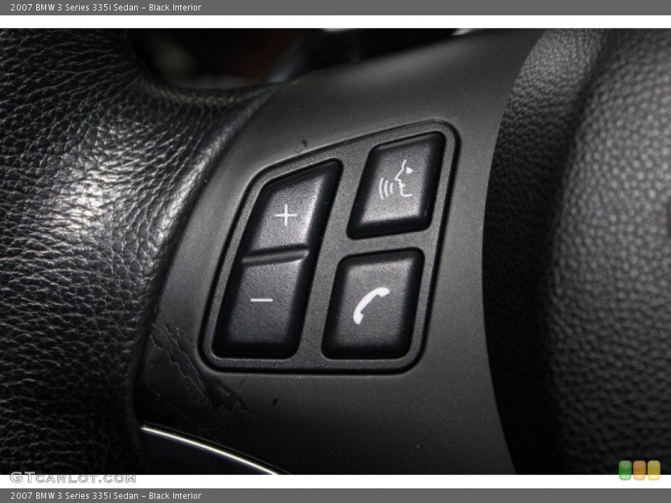 Black Interior Controls for the 2007 BMW 3 Series 335i Sedan #69174952