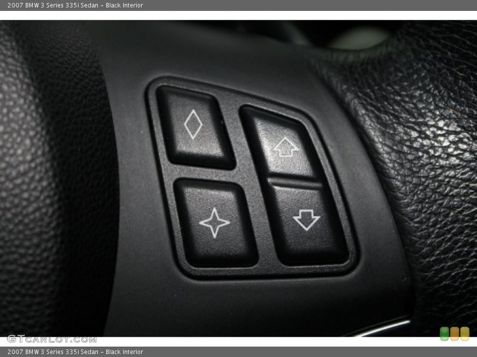 Black Interior Controls for the 2007 BMW 3 Series 335i Sedan #69174961