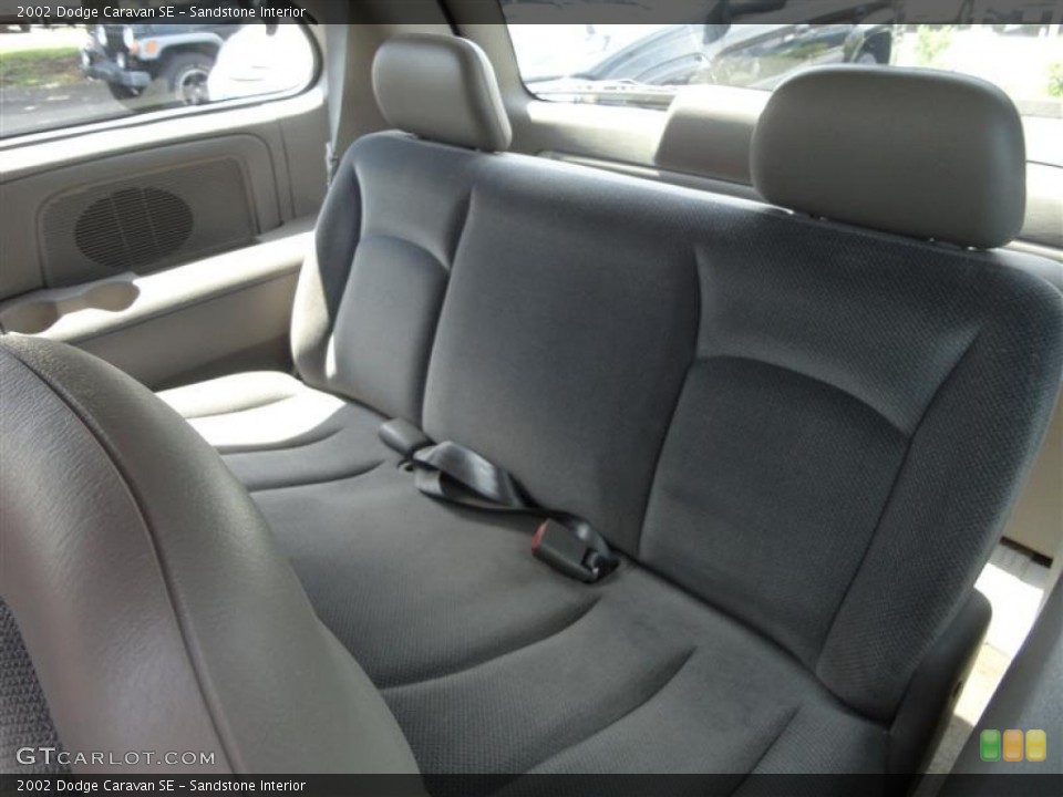 Sandstone Interior Rear Seat for the 2002 Dodge Caravan SE #69175141