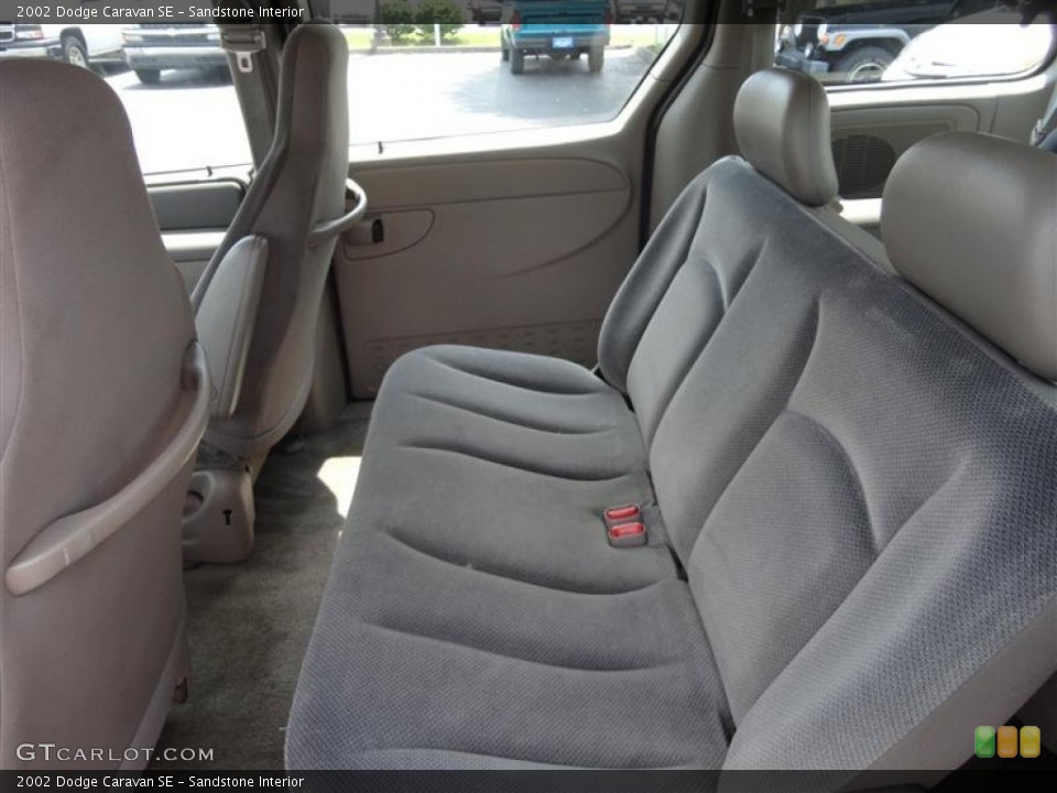 Sandstone Interior Rear Seat for the 2002 Dodge Caravan SE #69175150