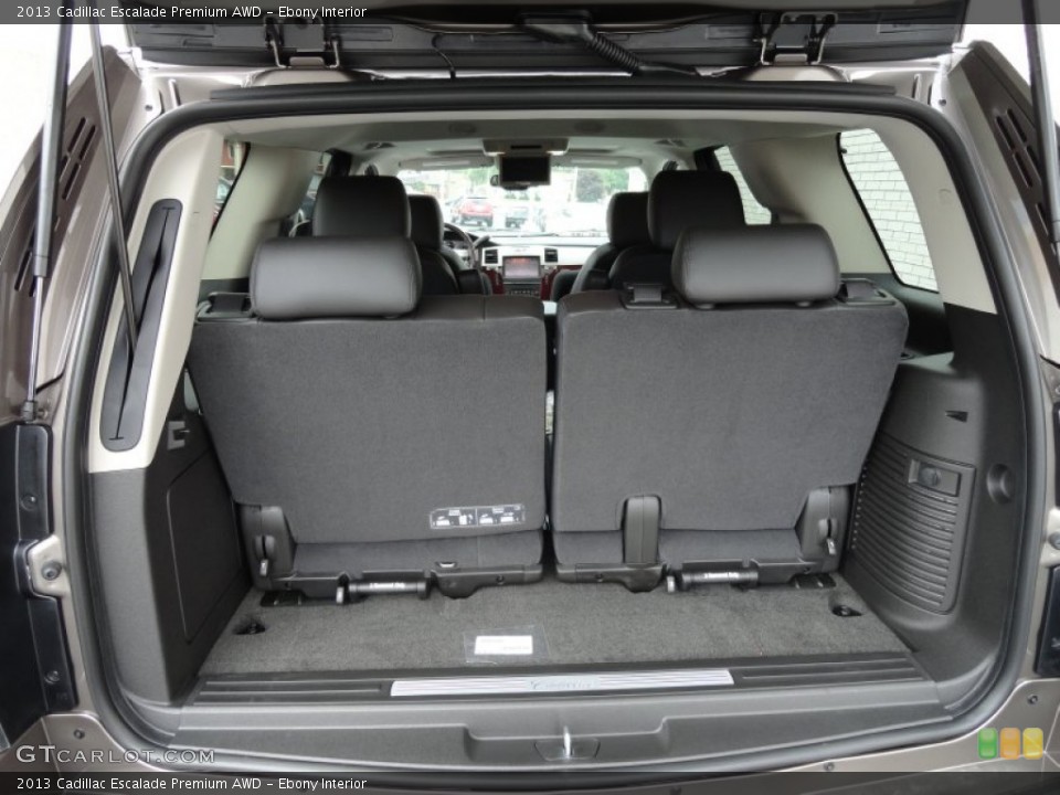Ebony Interior Trunk for the 2013 Cadillac Escalade Premium AWD #69175564