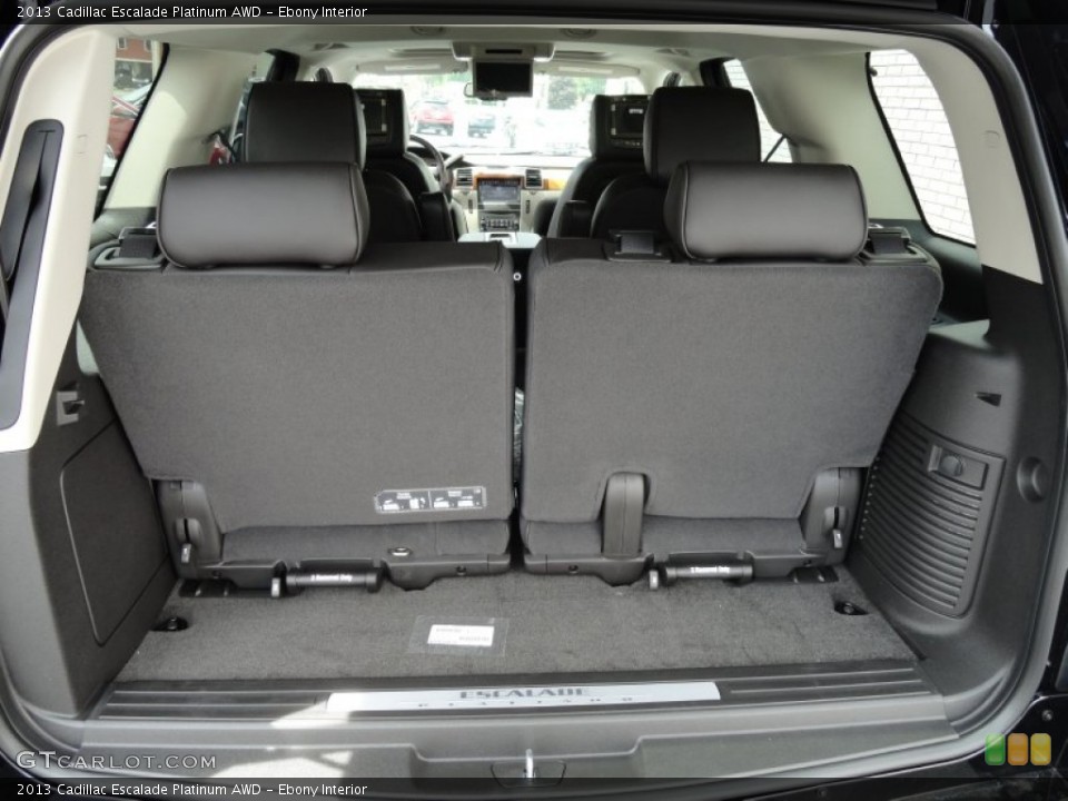 Ebony Interior Trunk for the 2013 Cadillac Escalade Platinum AWD #69175771