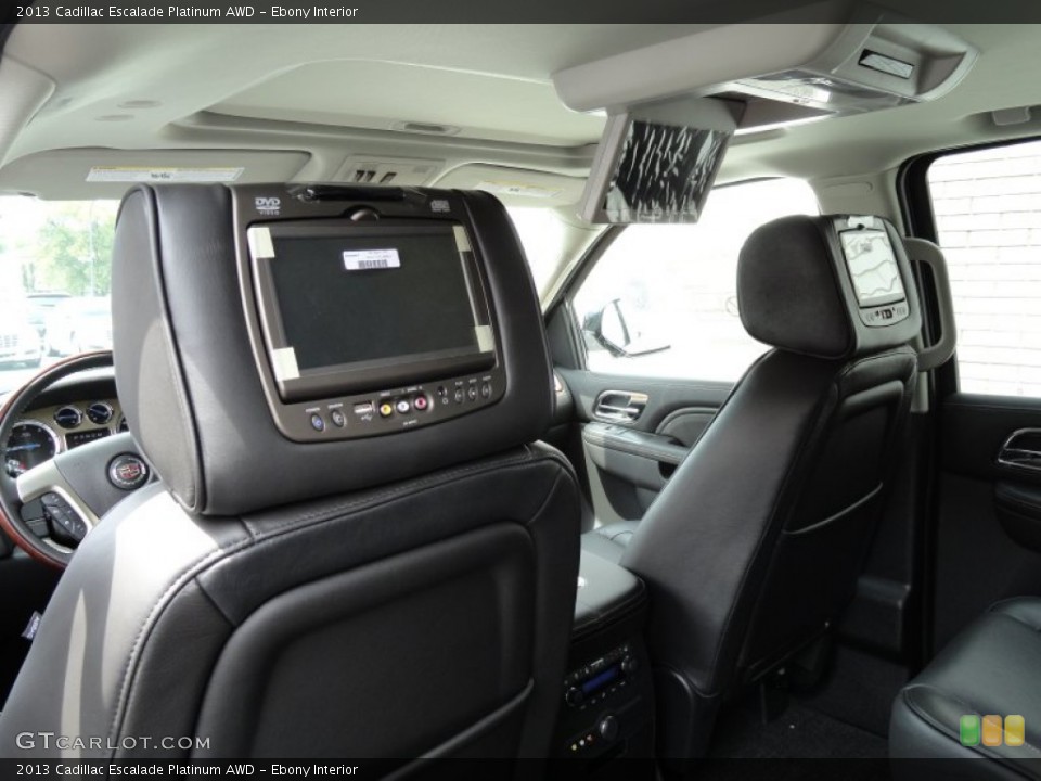 Ebony Interior Photo for the 2013 Cadillac Escalade Platinum AWD #69175780