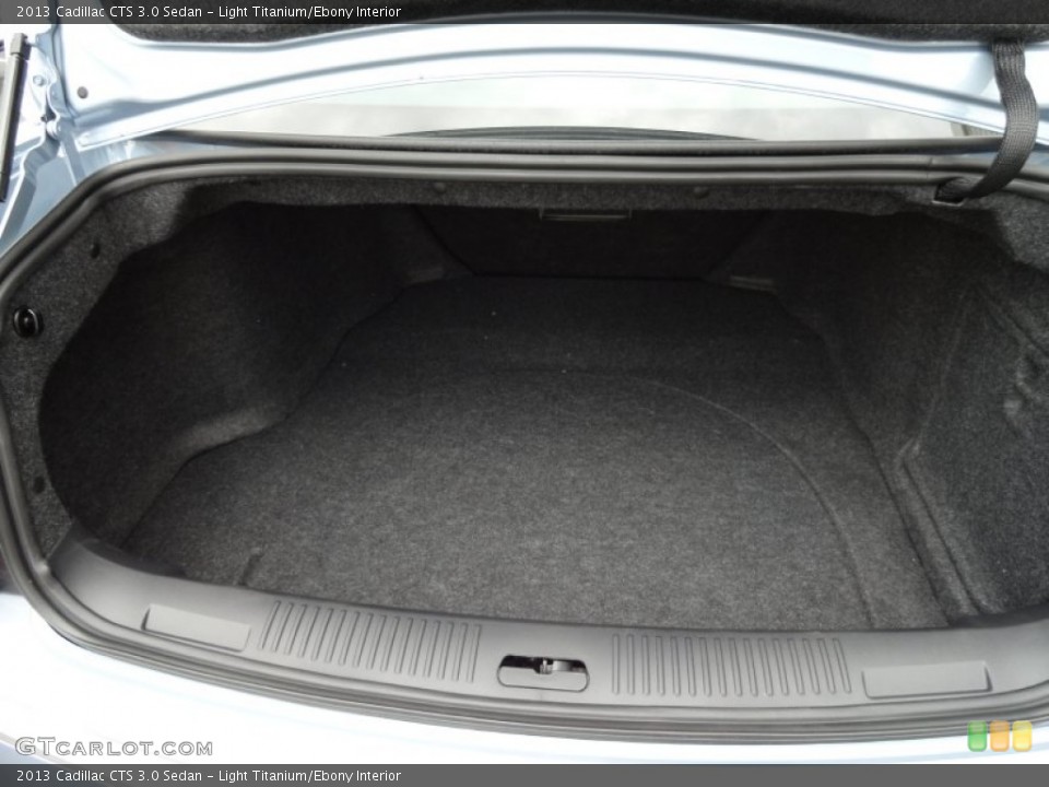 Light Titanium/Ebony Interior Trunk for the 2013 Cadillac CTS 3.0 Sedan #69176242