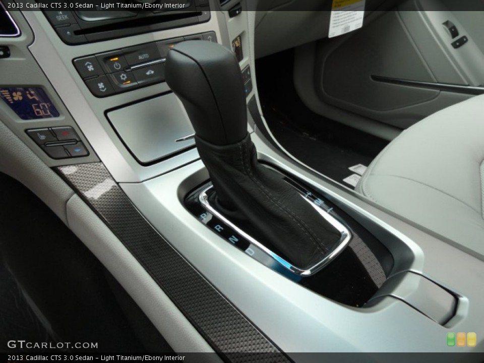 Light Titanium/Ebony Interior Transmission for the 2013 Cadillac CTS 3.0 Sedan #69176272