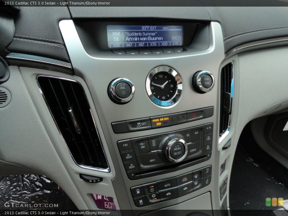 Light Titanium/Ebony Interior Controls for the 2013 Cadillac CTS 3.0 Sedan #69176281