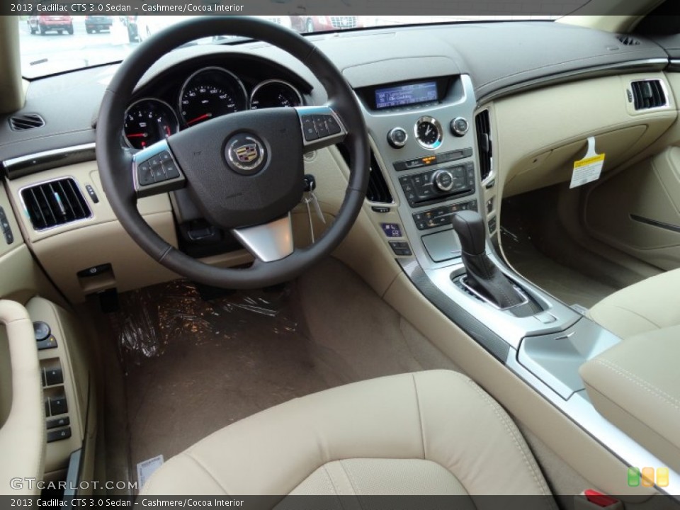 Cashmere/Cocoa Interior Prime Interior for the 2013 Cadillac CTS 3.0 Sedan #69176389